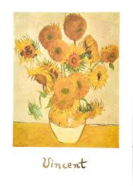 Van goghs new studio bedroom fine art print from my original oil painting inspired by vincent van gogh a brilliant, colorful, detailed print for the van gogh lovers. Vincent Van Gogh Sunflowers Poster Plus