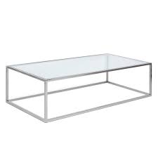 Couchtisch Jacob Glas Edelstahl Silber Couchtisch Tisch Couch