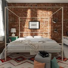 Novogratz the novogratz marion canopy bed is stylish and classy. Novogratz Marion Canopy Bed King Black Walmart Com Walmart Com