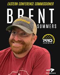 Meet Commissioner Brent Summers We're incredibly grateful for the  leadership and legacy of Brent Summers, Commissioner of the Eastern  Conference. With over 100 tournaments played and 70+ events hosted, Brent  has helped
