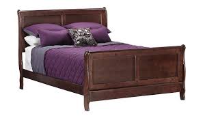 Slumberland Bandera Collection Auburn Queen Bed Wood Rails Furniture Slumberland Furniture Bedstead