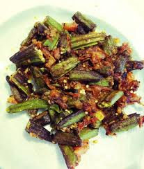 Achari Bhindi Indian Food Recipes Vegetarian Okra Recipes Indian Food Recipes