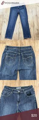 Chicos 0 Short Platinum Jeans Small 4 Short Womens