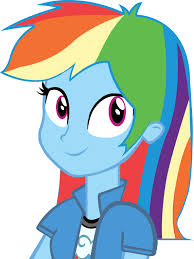 Give rarity a stylish new look: Rainbow Dash Equestria Girls Png Hd Transparent Png Image Pngnice