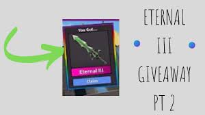 Active codes godly2021 (0 uses remaining). Redeem This Code For A Free Eternal Iii Godly Knife In Roblox Mm2 Mm2 Christmas Update 2019 Hny Youtube