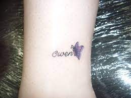 Pin By Jennifer Holle On Tatoos Tiny Butterfly Tattoo Butterfly Name Tattoo Butterfly Tattoo