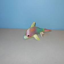 Rainbow Dolphin Plush Dinosaur Stuffed Animal Animals Dinosaur