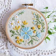 This seriously cute fairies will flutter thier way into the heart of your projects. Blossoming Garden 4 Embroidery Kit Tamar Nahir Yanai