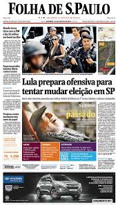 Folha uol acompanhe no f5 tudo sobre celebridades, famosos, música, novelas, séries, filmes, games, astrologia, horóscopo, programas de tv, bbb e outros realities. Folha De S Paulo 22 8 2010