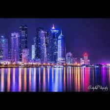 Qatarism Com On Instagram City Lights Doha Qatar Martynllphotography Share You Photos With Us Qatarism City Lights Photo Instagram