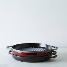Staub 10 Round Double Handle Pure Grill Cast Iron Grill Cookware Zwilling J A Henckels Shop Food52 Food 52 Cast Iron Grill Grill Cookware