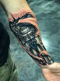 Inspire yourself for the next tattoo and discover different tattoo designs arm terminator tattoos. Sullen Clothing Would You Like A Bio Mechanical Tattoo By Sullen Artist Roman Abrego Facebook