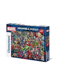 Then you'll love impossible puzzles from clementoni! Clementoni Kinderpuzzle 1000 Teile Impossible Puzzle Marvel Universe Transparent