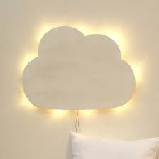 Kinderlampe Schlummerlampe Kleine Wolke Weiss M2033 Zauberhafte Kleine Gluckswolke Handgefertigt Aus 8 Kinder Lampen Lampe Kinderzimmer Wand Kinderlampe