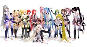 Vocaloid Vocaloid Mmd Models Mmd Model