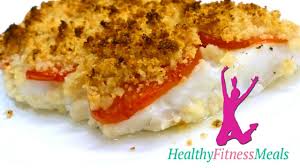 It's simple, satisfying and healthy. Healthy Fitness Meal Crunchy Topped Cod Recipe Low Fat Low Cholesterol Only 140 Kcals Portion Youtube