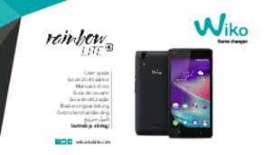Notice WIKO RAINBOW LITE 4G - téléphone ...