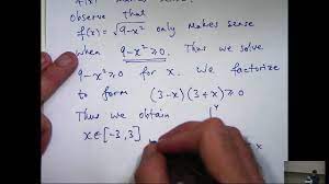 In this case, there is no real number that makes the expression undefined. Domain And Range Of A Function Tutorial Youtube