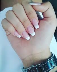 Since acrylic nails are a combination of liquid monomer and powder polymer when applied to your nails and exposed to the air, they form a hard layer, so you're guaranteed to have cute and strong nails. 1001 Ideas For Coffin Shaped Nails To Rock This Summer