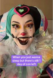 Literally bout to fall asleep in the airport bc of this con 😅 #eccc  #emeraldcitycomiccon #eccc2025 #hazbinhotel #emeraldcitycomiccon2025  #helluvaboss #cosplay #fizzarolli #fizzarollihelluvaboss ...