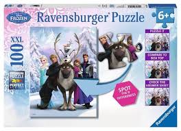 They are absolutely unmatched in quality, precision and variety — producing perfect fits, beautiful artwork and difficulty levels for every age and skill level. Ravensburger The Frozen Difference 100 Piece Puzzle Jr Toy Company