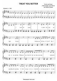 Treat You Better Sheet Music Shawn Mendes Download Treat You Better Piano Sheet Music Free Pdf Download Learnpia Violin Sheet Music Sheet Music Clarinet Music