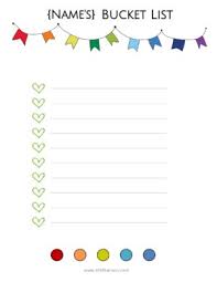 When it comes to funny bucket list ideas, this is probably the easiest. Free Bucket List Printable Customize Online Print At Home