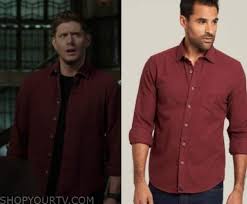 Jensen Ackles Fashion Clothes Style And Wardrobe Worn On Tv Shows Shop Your Tv Women outfits ashley british actresses fashion classy women ashley jensen style agatha raisin.