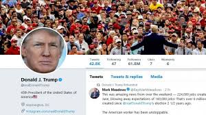 Twitter and facebook imposed their toughest restrictions so far on president donald trump on wednesday evening, after he incited his supporters to storm the u.s. Waduh Keluar Dari Gedung Putih Akun Twitter Trump Bisa Diblok