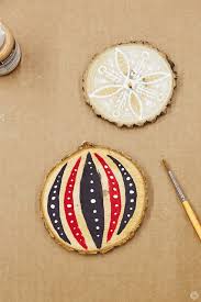 Hand painted ornament painting ideas. Diy Ornament Ideas Inspiration For Painting Your Own Decorations Think Make Share