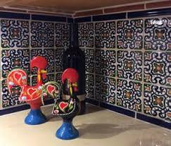 Apply glossy surface primer to the tiles. Spanish Tiles Create Vibrant Patterns For A Kitchen Backsplash Avente Tile
