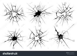 Cracked Glass Broken Window Shattered Glassy Surface And Break Windshield Glass Texture Silhouette C Broken Mirror Drawing Broken Mirror Art Broken Drawings