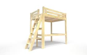 Lit Mezzanine Alpage Bois Echelle Hauteur Reglable En 2020 Lit Mezzanine Mezzanine Mobilier De Salon