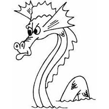 Pictures sea monster coloring pages 76 on to print with sea. Angry Sea Serpent Coloring Page Monster Coloring Pages Dragon Coloring Page Coloring Pages