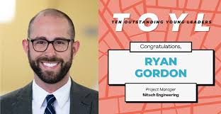 Ryan Gordon Named 2024 Ten Outstanding Young Leader