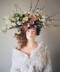 Bouquet Fashion Floral Headdress Floral Headpiece Flower Headpiece