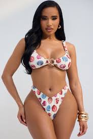 Sultry Summer Hardware Ruched Thong 2 Piece Bikini - Creamcombo - Fashion  Nova Women | ultimatemediacameroon.com