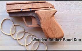 How to build amazing rubber band machine gun in this video i show how to build amazing rubber band machine gun from. Wooden Rubber Band Gun 7 Steps With Pictures Instructables