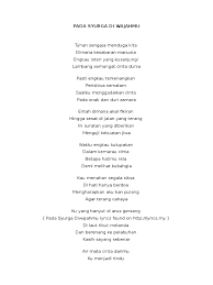 Lirik lagu perpisahan kls vi mima cibitung tengah 2014 15 juni lalu. Lirik Lagu Perpisahan Termanis Nasi