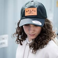 Custom Leather Patch Hat Womens