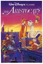 Aristocats 27x40 Movie Poster 1987 Disney Movie Posters Aristocats Movie Walt Disney Movies