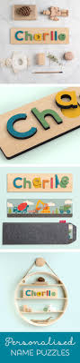Wooden puzzles for babies uk. Tinyme S Personalised Name Puzzles Personalized Gifts For Kids Personalized Baby Gifts Name Puzzles