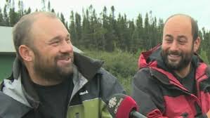 Labrador men canoe historic route, wrangle George River
