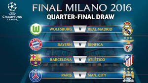 Luis suárez vs juventus • champions league final • 6/6/15 [h. These Are All The Pairings Of 1 4 Of Champions