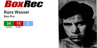 BoxRec: Russ Wasser
