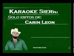 En mi mente estás como una adicción que se siente dulce tierna y natural pasas el umbral d. Y Te Vi Con El Karaoke Sierreno Youtube