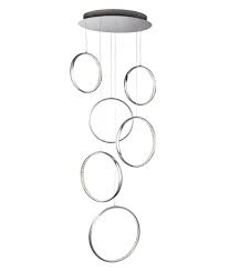 Enjoy a cool breeze during the warmer months with our led ceiling fans. Led Ceiling Light Six Rings