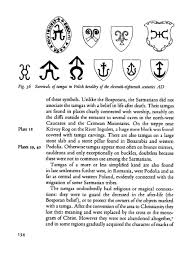 Some notions have been borrowed, other are indigenous. Examples Of Ancient Sarmatian Tamgas And Some Of Lamus Dworski