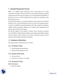 Hospital Management System Computer Sciences Project Report Docsity Hospitality Management Computer Science Projects Computer Science