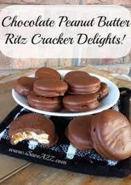 Chocolate Peanut Butter Ritz Crackers Desserts Ritz Cracker Recipes Easy Desserts